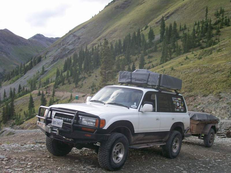 94 fzj80 colorado imogene pass 2012