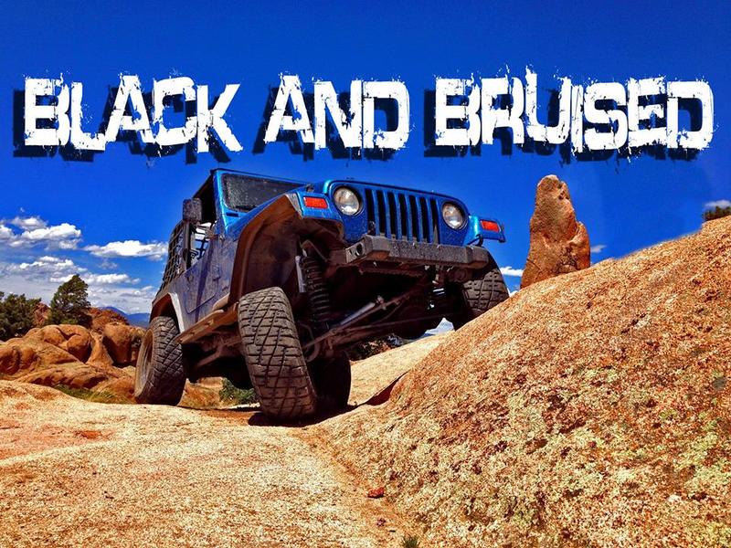 Black and bruised