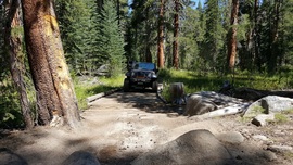 Dusy-Ershim Trail - Waypoint 6: Dusy Meadows