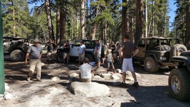 Dusy-Ershim Trail - Waypoint 13: East Lake and Campground