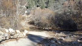 3N16 - Holcomb Valley - Waypoint 4: Continue Straight at 3N93 (Holcomb Creek, Pacific Crest Trail, Water Crossing)