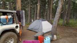 Dusy-Ershim Trail - Waypoint 10: Thompson Lake Campground 2