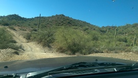 Old Black Canyon Highway - Waypoint 4: Hill Washes