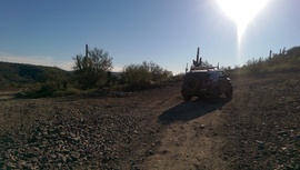 AZCO Mine Road - Waypoint 12: 9984 Intersection