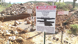 AZCO Mine Road - Waypoint 7: Agua Fria & Private road