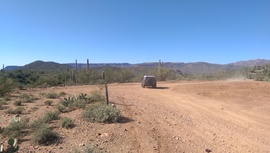 AZCO Mine Road - Waypoint 5: 9982 Intersection