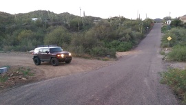 Black Canyon OHV Trail - Waypoint 23: Lisa Dr. & Dirt Road Intersection
