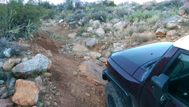 Black Canyon OHV Trail - Waypoint 14: Big rocks