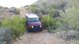 Black Canyon OHV Trail - Waypoint 12: Rut Wash
