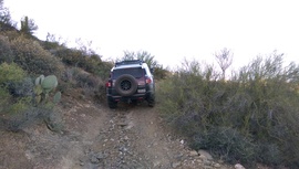 Black Canyon OHV Trail - Waypoint 10: Tight Rutted Hill Turn