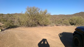 Black Canyon OHV Trail - Waypoint 5: Stay Right (northwest)