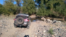 Little Pan Mine Road - Waypoint 11: River Crossing