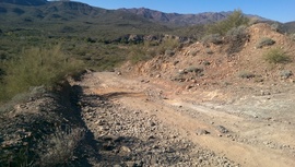 Little Pan Mine Road - Waypoint 8: Split Top Intersection