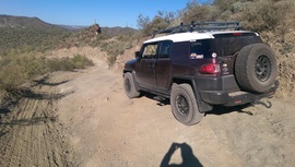 Little Pan Mine Road - Waypoint 7: Rutted Hill