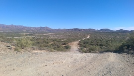 Little Pan Mine Road - Waypoint 5: Hill