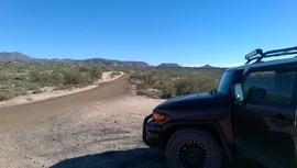 Little Pan Mine Road - Waypoint 3: 9994 Intersection