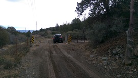 General Cook National Recreation Trail - Waypoint 10: Cattle Guard West