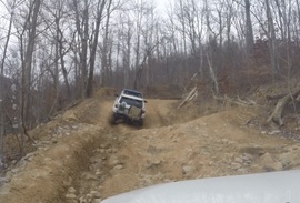 Windrock Trail 22 - Waypoint 10: Last Climb of Trail 22
