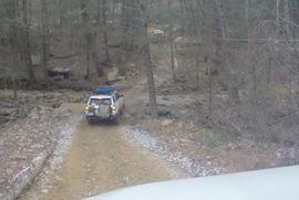 Windrock Trail 22 - Waypoint 4: Creek Crossing