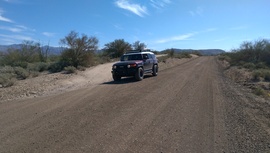 Little Pan Mine Road - Waypoint 2: 9991 Intersection