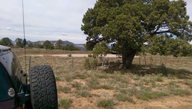 Jacks Canyon Road - Waypoint 9: Fence