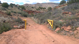 Casner Mountain Trail - Waypoint 10: South Gate