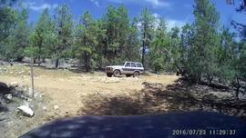 Casner Mountain Trail - Waypoint 1: Jerome Rd. / 538B & 6271 Intersection