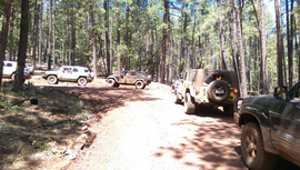 Jerome Road - Waypoint 1: FR 538D North Intersection