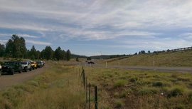 Fry Canyon Trail - Waypoint 1: Exit 333 Intersection