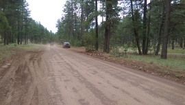 Woody Mountain Road - Waypoint 7: 231K Intersection