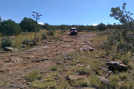 Rocky Sidewinder / 153A - Waypoint 12: Vista Campsite Intersection