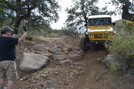 Charouleau Gap / FR# 736 - Waypoint 25: Steep Boulder Descent