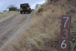 Charouleau Gap / FR# 736 - Waypoint 30: FR#737 to Burn Tank