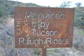 Charouleau Gap / FR# 736 - Waypoint 39: RoughRiders Sign