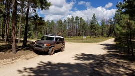 East Pocket Road - Waypoint 25: FR 792 Intersection