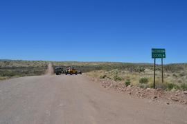Jackson Cabin/Muleshoe Ranch Road FR #691, Arizona - Waypoint 1: Trailhead: Three Links Road - Airport Road - Muleshoe Ranch Road Intersection