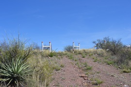 Jackson Cabin/Muleshoe Ranch Road FR #691, Arizona - Waypoint 6: El Paso Gas Line Closed to Motorized Use