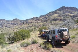 Jackson Cabin/Muleshoe Ranch Road FR #691, Arizona - Waypoint 13: Cherry Spring Canyon Campsite