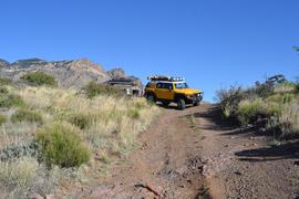 Jackson Cabin/Muleshoe Ranch Road FR #691, Arizona - Waypoint 18: Jackson Canyon/Cabin View Saddle