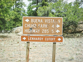 Fourmile Area: Lenhardy Cutoff - Waypoint 5: Shields Gulch