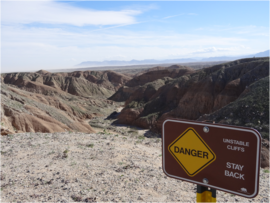 Tectonic Gorge - Ocotillo Wells SVRA - Waypoint 9: Badlands and S-22 Connector