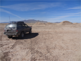 Pumpkin Patch Trail - Ocotillo Wells SVRA - Waypoint 5: Dirt mounds