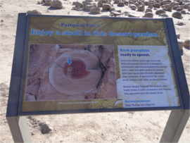 Pumpkin Patch Trail - Ocotillo Wells SVRA - Waypoint 10: Pumpkin Patch Displays