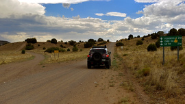 Jerome-Perkinsville Road - Waypoint 9: FR 9899D Bypass