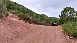 Jerome-Perkinsville Road - Waypoint 5: FR 155