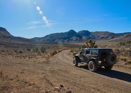 Badger Valley Loop Nevada - Waypoint 5: Continue South on Main Road