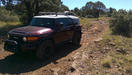 Schnebly Hill Road - Waypoint 10: FR 153A / Hotloop Intersection