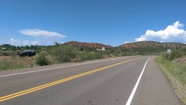 Oak Creek Homestead - Waypoint 1: Trailhead - Red Rock Loop Rd.