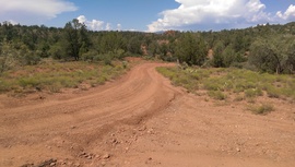 Oak Creek Homestead - Waypoint 4: 9845H & 9845 Intersection