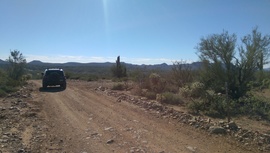 Old Black Canyon Highway - Waypoint 13: Private Road and Camping to North